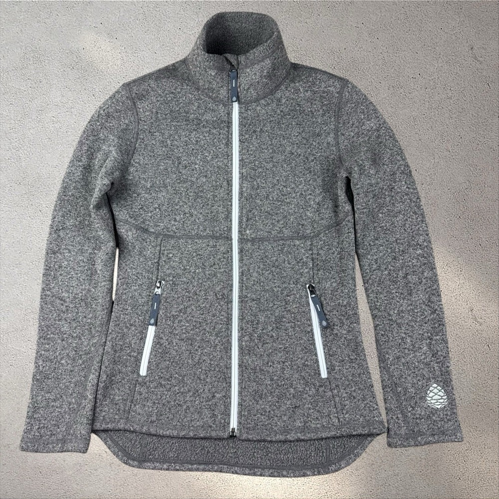 Stio Jacket Womens Sweetwater Fleece Full Zip Pockets Travel Sz XS
